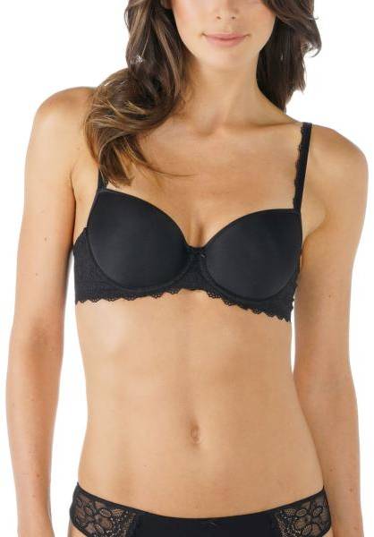 Mey BH Amorous Half Cup Spacer Bra Svart polyamid A 75 Dam 