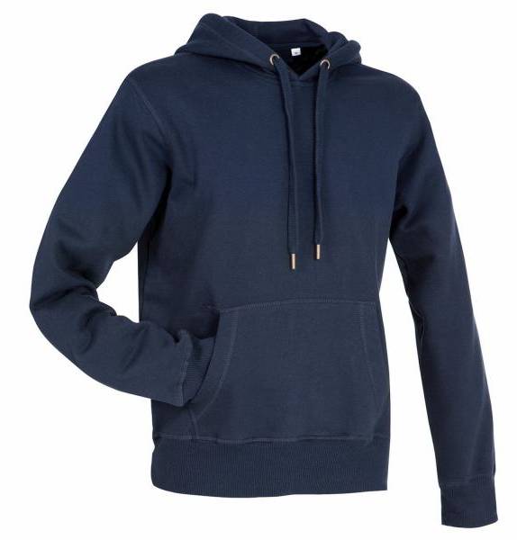 Stedman Men Active Sweat Hoodie Mörkblå Small Herr 