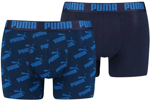 Puma Kalsonger 2P Everyday Aop Boxer Blå bomull Small Herr 