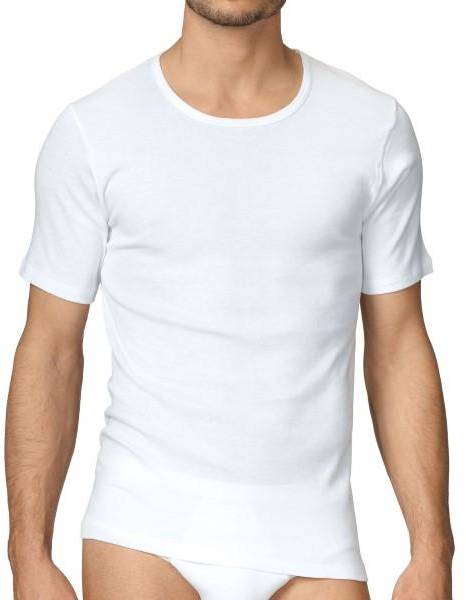 Calida Cotton 1 T-Shirt 14310 Vit 001 bomull Small Herr 
