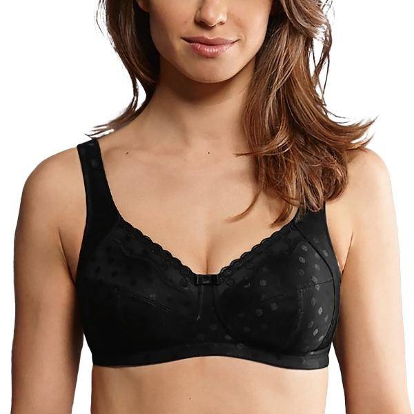 Anita BH Airita Wireless Comfort Soft Bra Svart B 75 Dam 