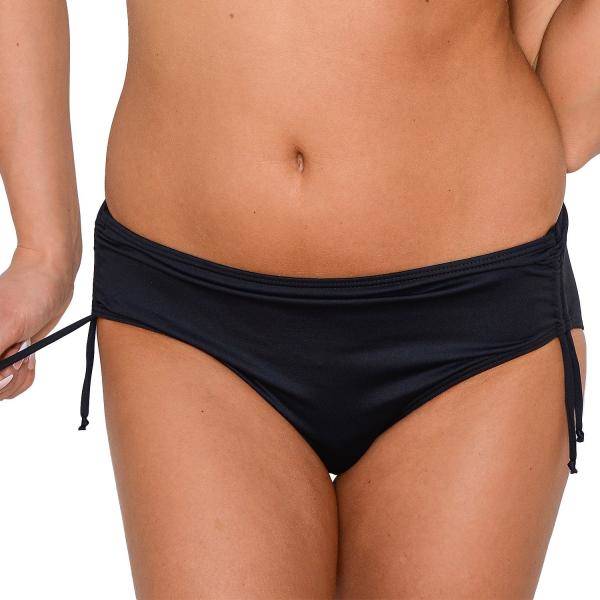 Saltabad Bikini Basic Maxi Tai With String Svart Polyamid 38 Dam (Badshorts i kategorin Badkläder)