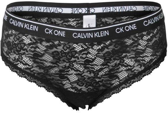 Calvin Klein Trosor CK One Lace Curve Bikini Svart polyamid X-Large Dam 