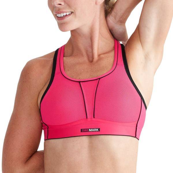 Swemark Movement Sport Bra BH Hallonröd B 85 Dam 