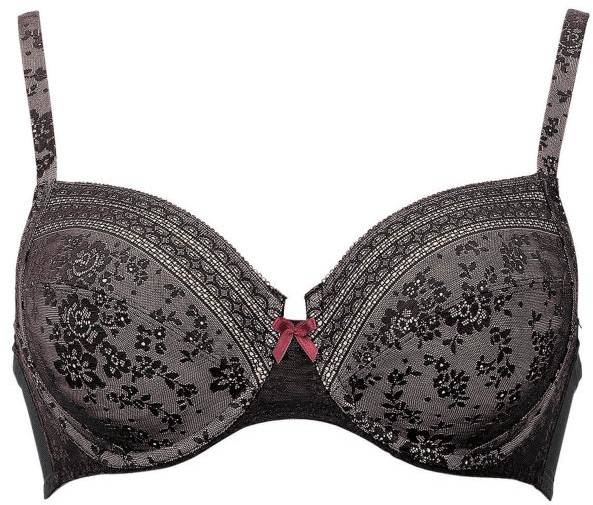 Rosa Faia BH Fleur Underwire Bra Svart polyamid B 70 Dam 