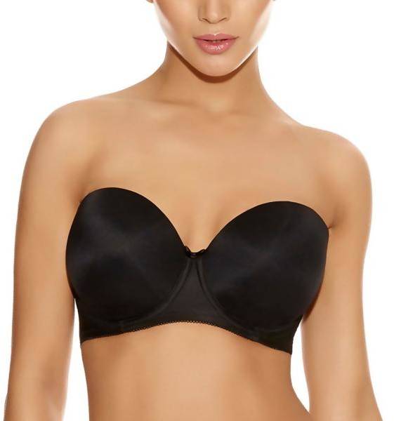 Freya BH Deco Moulded Strapless Bra Svart B 70 Dam 