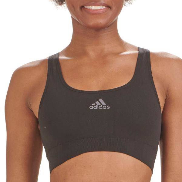 adidas BH BOS Smart Micro 720 Seamless Lounge Bra Svart polyamid Small Dam 