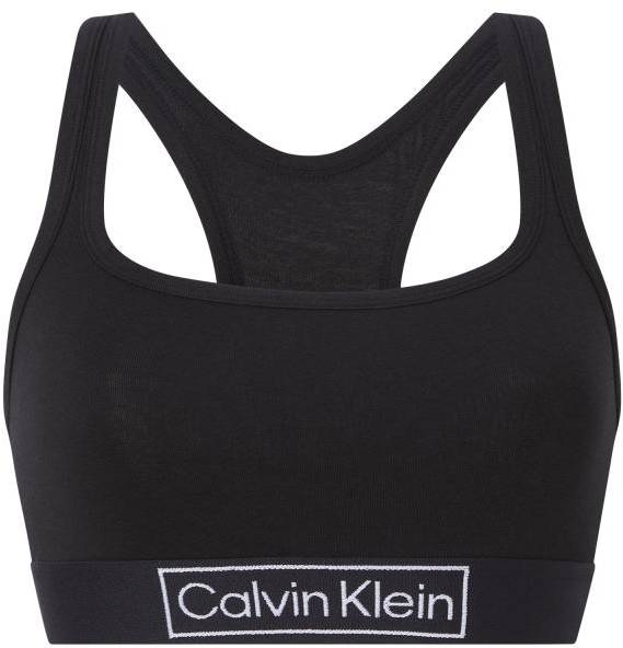 Calvin Klein BH Reimagined Heritage Unlined Bralette Svart Small Dam 