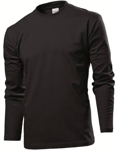 Stedman Comfort-T Long Sleeve Svart Bomull Small Herr (Övriga T-Shirts i kategorin Tshirts)
