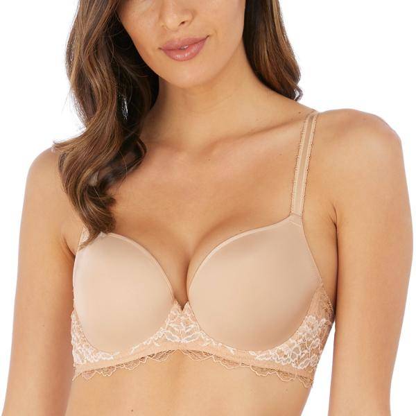 Wacoal BH Lace Perfection Contour Bra Beige B 75 Dam 