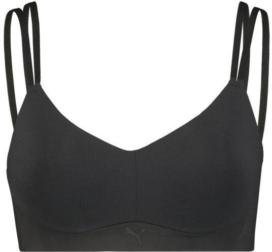 Puma BH Medium Support Active Bra Svart A/B 75 Dam 