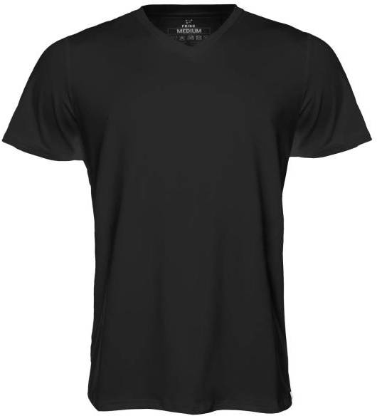 Frigo CoolMax T-shirt V-neck Svart Small Herr 