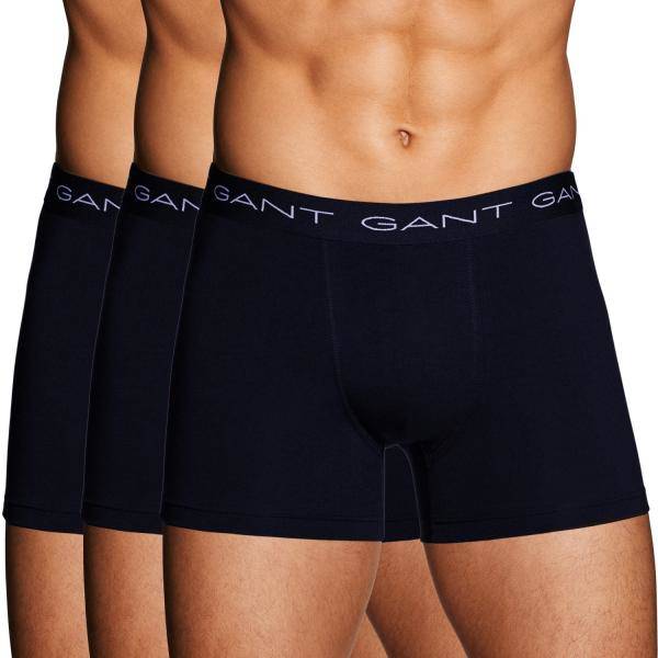 Gant Kalsonger 3P Cotton Stretch Boxer Marin bomull Medium Herr 