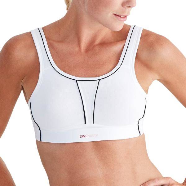 Swemark Movement Sport Bra BH Vit B 75 Dam 