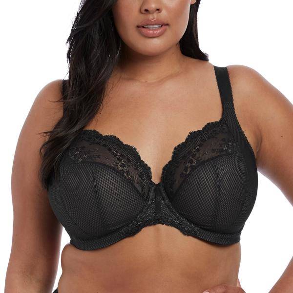 Elomi BH Charley Plunge Stretch Bra Svart D 80 Dam 