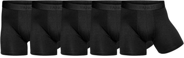 Panos Emporio Kalsonger 5P Bamboo Cotton Boxers Svart Small Herr 