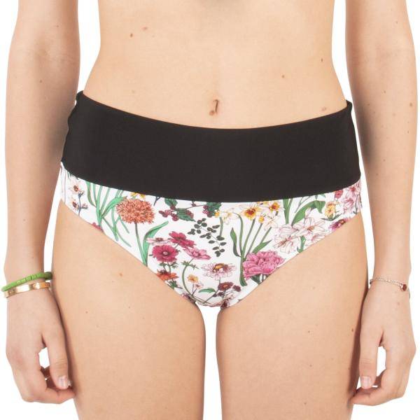 Chantelle Flowers High Waist Bikini Brief Vit m Blommor 38 Dam 