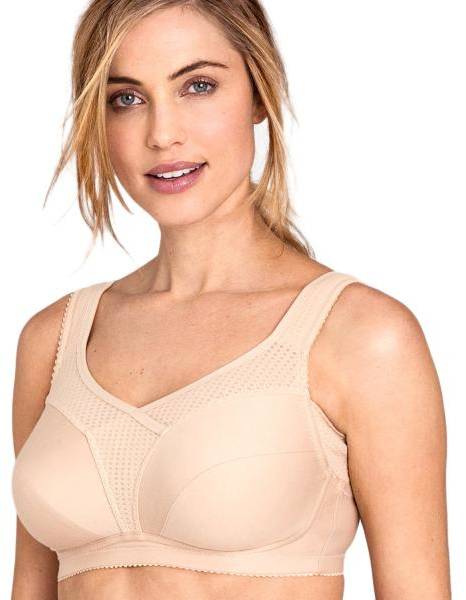 Miss Mary Cotton Fresh Soft Bra BH Beige C 75 Dam 