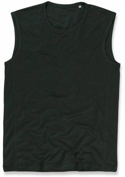 Stedman Active 140 Sleeveless Svart polyester Small Herr 