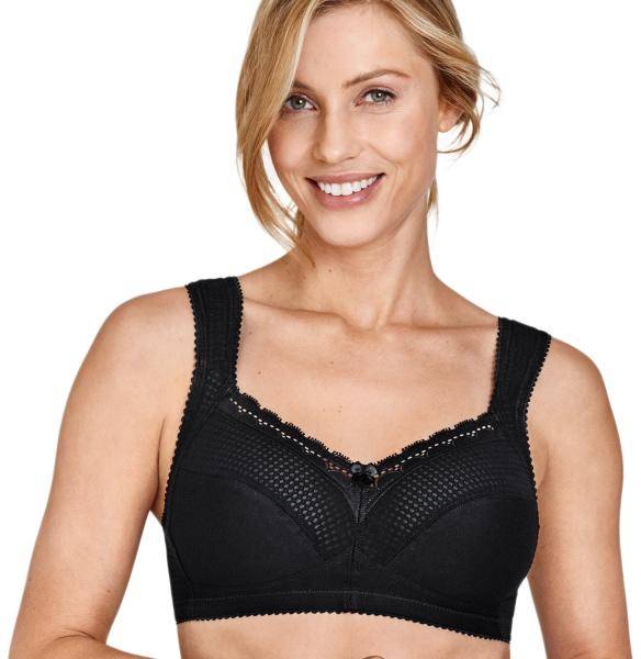 Miss Mary Diamond Soft Bra BH Svart B 80 Dam 