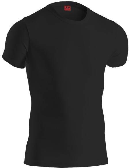 JBS Basic 13702 T-shirt C-neck Svart bomull Small Herr 