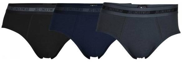 JBS Kalsonger 3P Bamboo Boxer Brief Blå/Grå Small Herr 