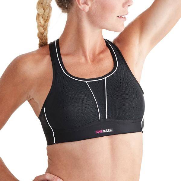 Swemark Movement Sport Bra BH Svart B 75 Dam 