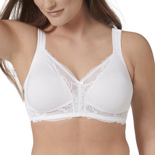 Triumph BH Modern Lace Cotton Soft Bra Vit A 75 Dam 