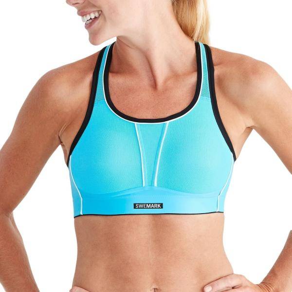 Swemark Movement Sport Bra BH Blå B 75 Dam 