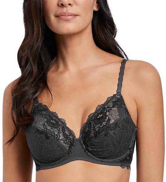 Wacoal BH Lace Perfection Average Wire Bra Svart B 75 Dam 