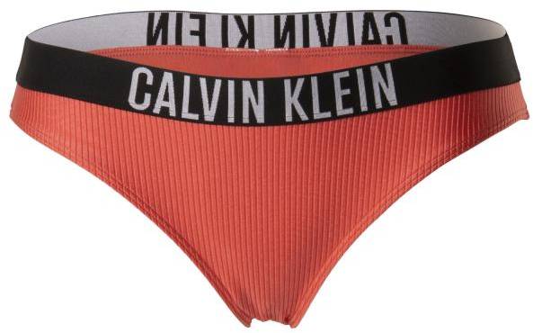 Calvin Klein Intense Power Rib Bikini Brief Korall polyamid Small Dam 