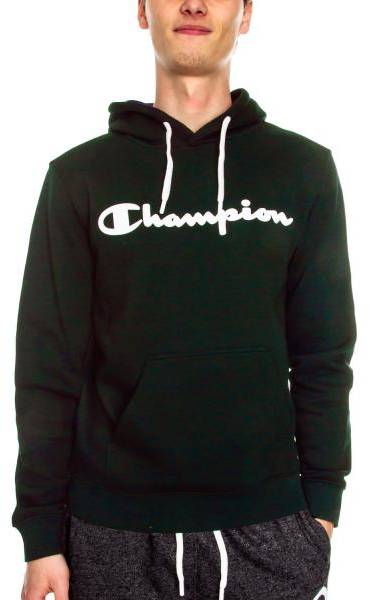 Champion Men Hooded Sweatshirt American Classic Mörkgrön Medium Herr 