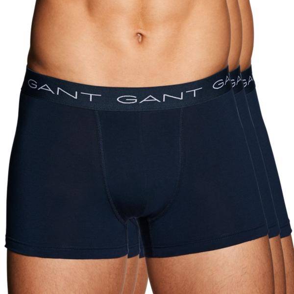 Gant Kalsonger 3P Essential Basic CS Trunks Marin bomull Large Herr 