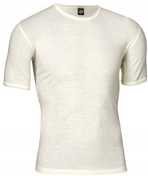 JBS Wool 99402 T-shirt Creme ull Small Herr 