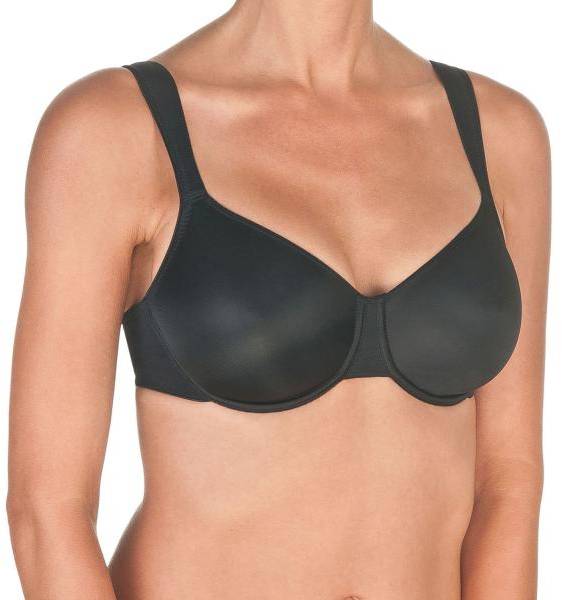 Felina Conturelle Soft Touch Molded Bra With Wire BH Svart C 75 Dam 