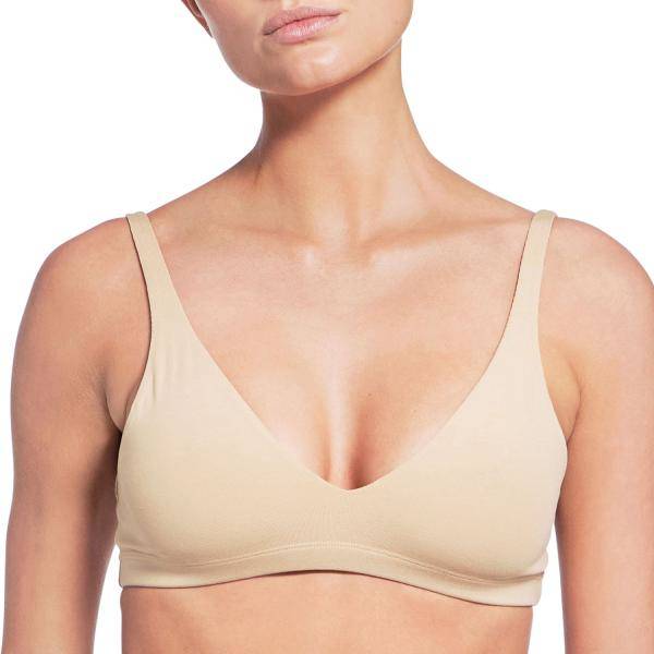 Bread and Boxers Triangle Bra BH Beige ekologisk bomull Small Dam 