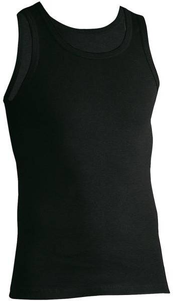 JBS Basic Tanktop Svart bomull Small Herr 