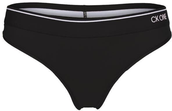 Calvin Klein Trosor One Micro Thong Panty Svart Small Dam 