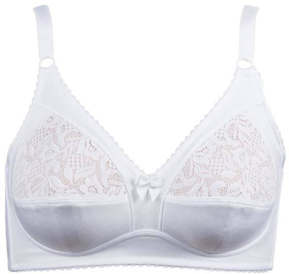 Damella BH Classic Soft Bra Vit B 75 Dam 