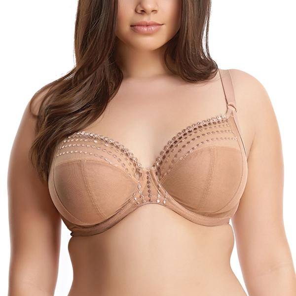 Elomi BH Matilda Underwired Plunge Bra Beige E 85 Dam 