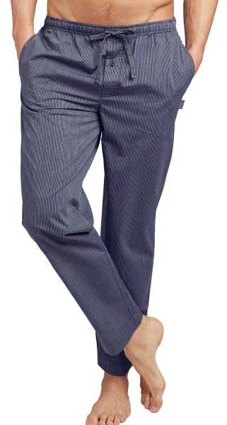 Jockey Loungewear Pant Woven Marin Bomull Small Herr (Övriga Pyjamasar i kategorin Pyjamasar)