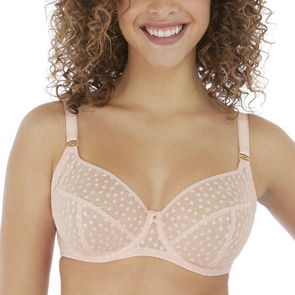 Freya BH Starlight Hero Balcony Side Support Bra Ljusrosa D 70 Dam 