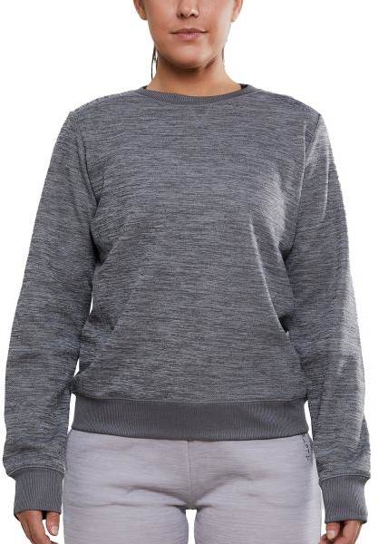 Craft Leisure Crewneck Women Mörkgrå polyester Small Dam 