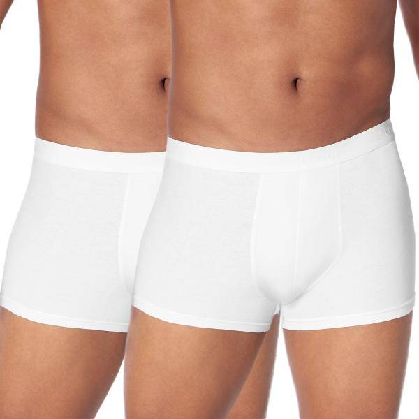 Sloggi Kalsonger 2P Men 24 7 Short Vit bomull Small Herr 