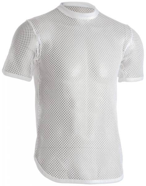 Dovre Organic Cotton Net T-shirt Vit ekologisk bomull Small Herr 