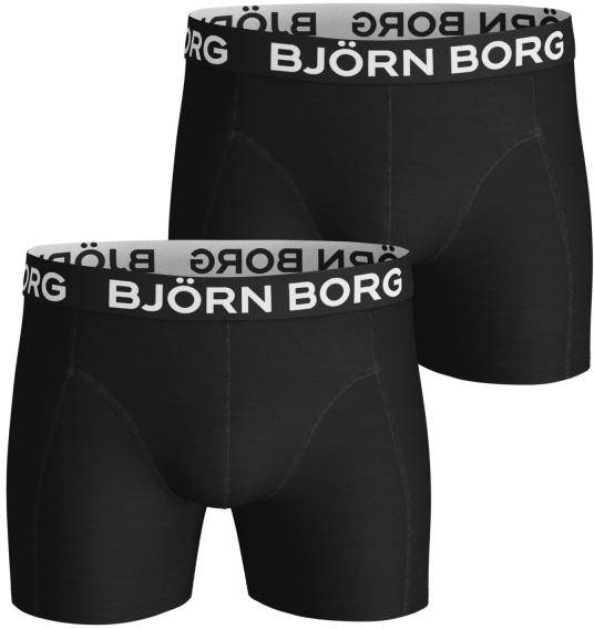 Björn Borg Kalsonger 2P Core Branch Shorts 1215 Svart BCI bomull Small Herr 