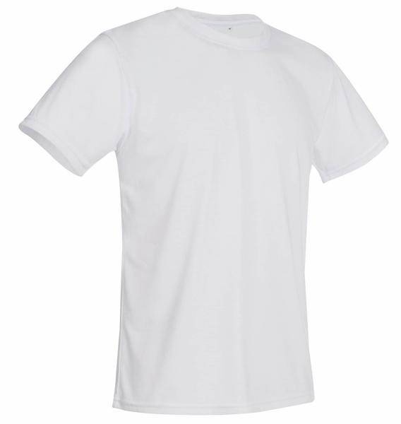 Stedman Active Cotton Touch For Men Vit polyester Small Herr 