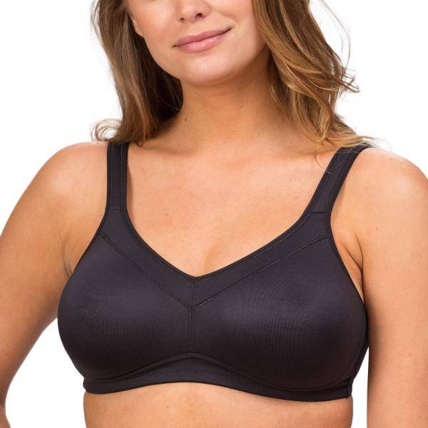 Trofe Betty Wireless Bra BH Svart B 75 Dam 