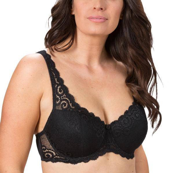 Trofe Irene Underwire Bra BH Svart polyamid A 70 Dam 