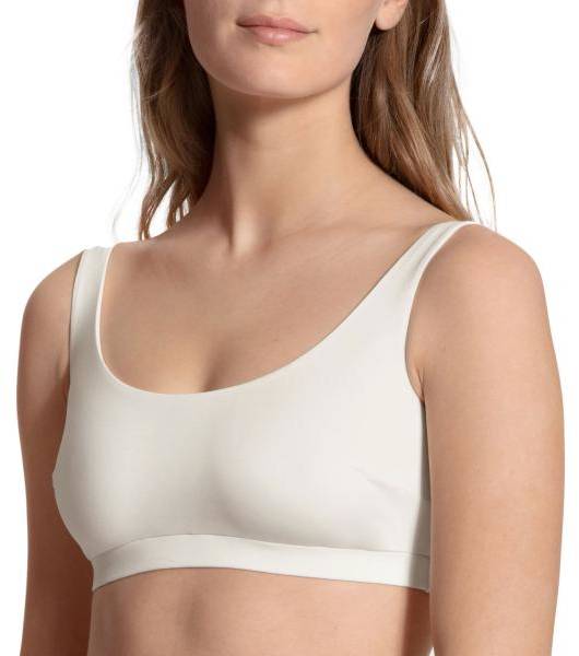 Calida BH Natural Skin Soft Bra Vit Medium Dam 